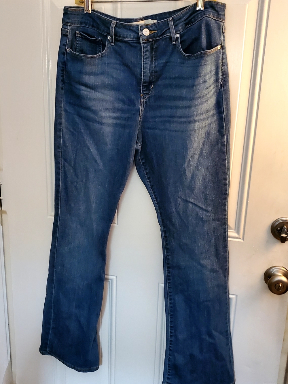 Women's Levi's Dark Blue Bootcut Jeans